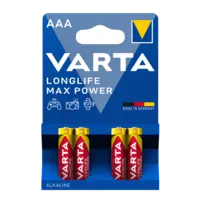 Varta Longlife max power AAA alkaline batterij