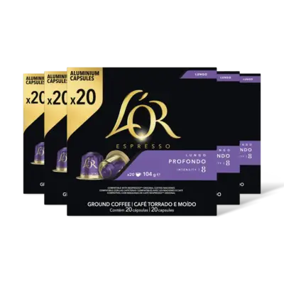pdp-image-L'OR Espresso lungo profondo capsules 5-pack