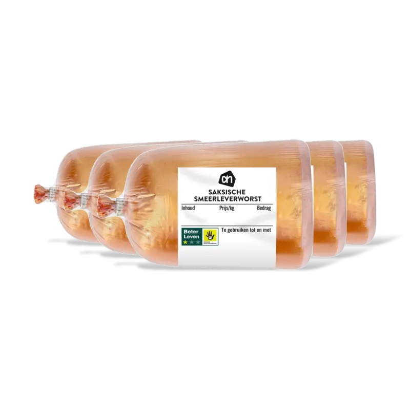 AH Saksische smeerleverworst 5-pack