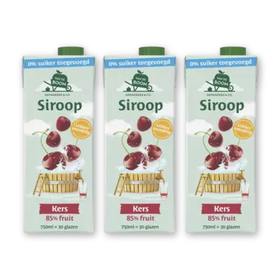 pdp-image-Van de Boom Kers siroop 0% suiker 3-pack