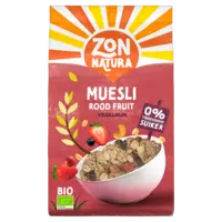 Zonnatura Muesli rood fruit