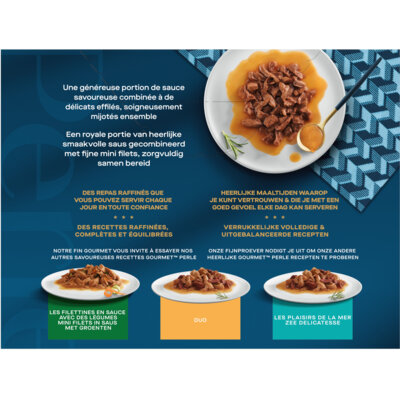 pdp-image-Gourmet Perle sauce delight rund kip tonijn zalm