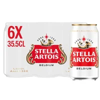 Stella Artois Belgium pils 6-pack