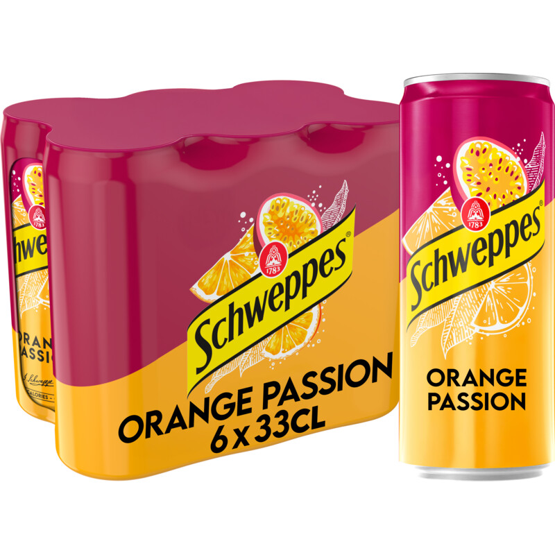 Schweppes Orange passion 6-pack