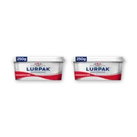 Lurpak Smeerbaar ongezouten 2-pack