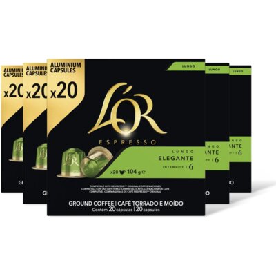 pdp-image-L'OR Espresso lungo elegante capsules 5-pack