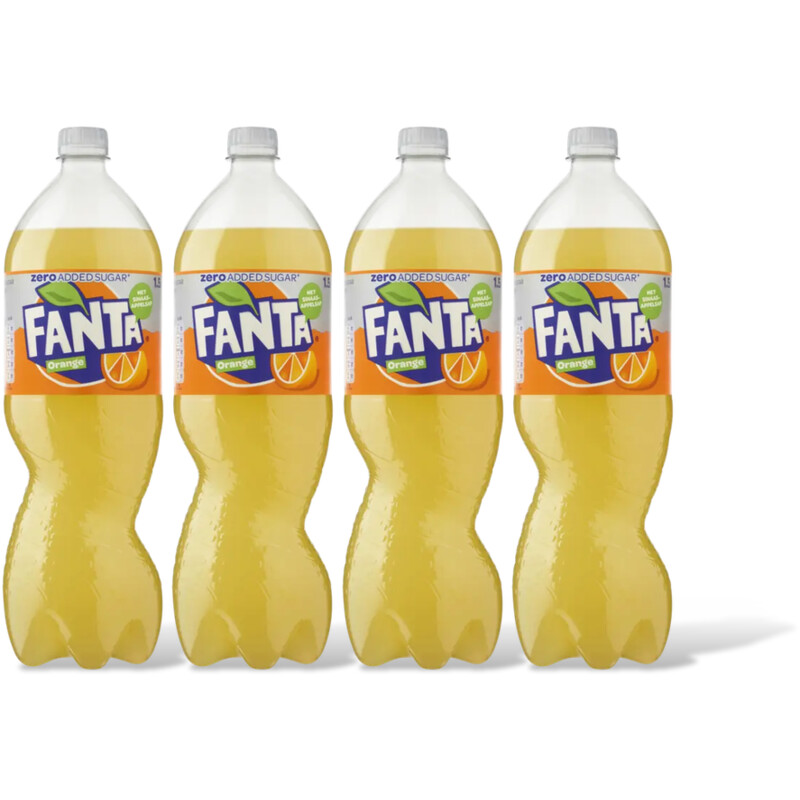 Fanta Orange Zero Sugar 4-pack