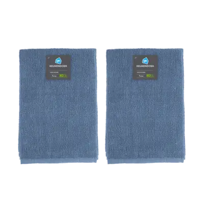 pdp-image-AH Keukendoek blauw 2-pack