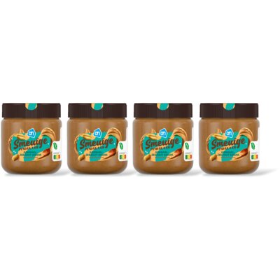 pdp-image-AH Smeuig pindakaas karamel zeezt smaak 4pk