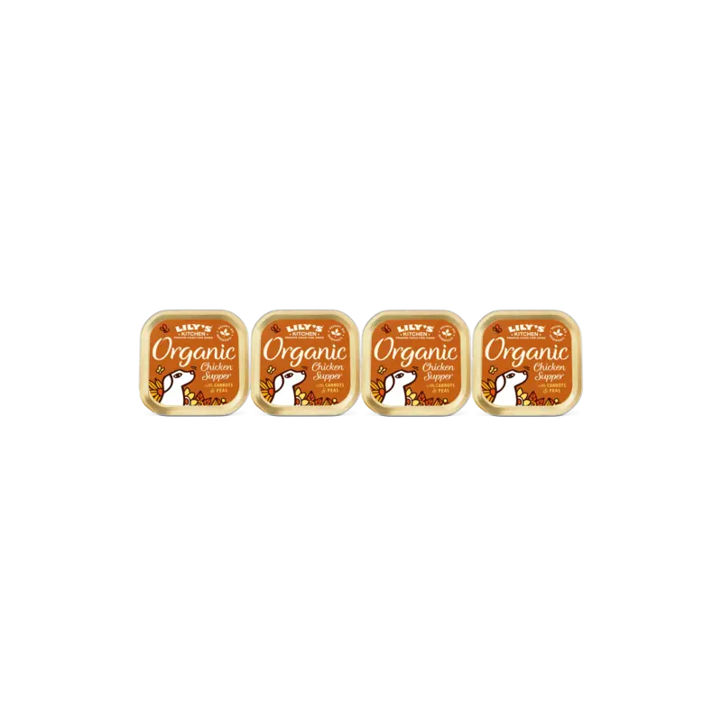 Organic supper met kip 4-pack