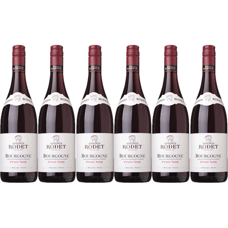 Een afbeelding van Antonin Rodet Bourgogne pinot noir 6 flessen