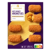 AH Excellent Hot honey kroketjes met zaanlander kaas