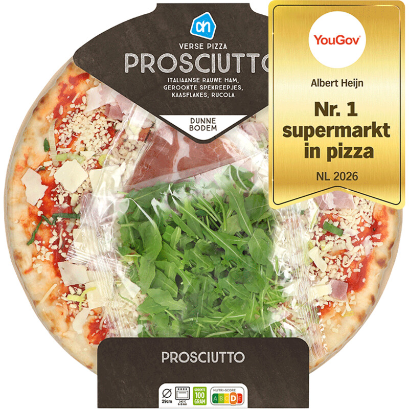 AH Pizza prosciutto