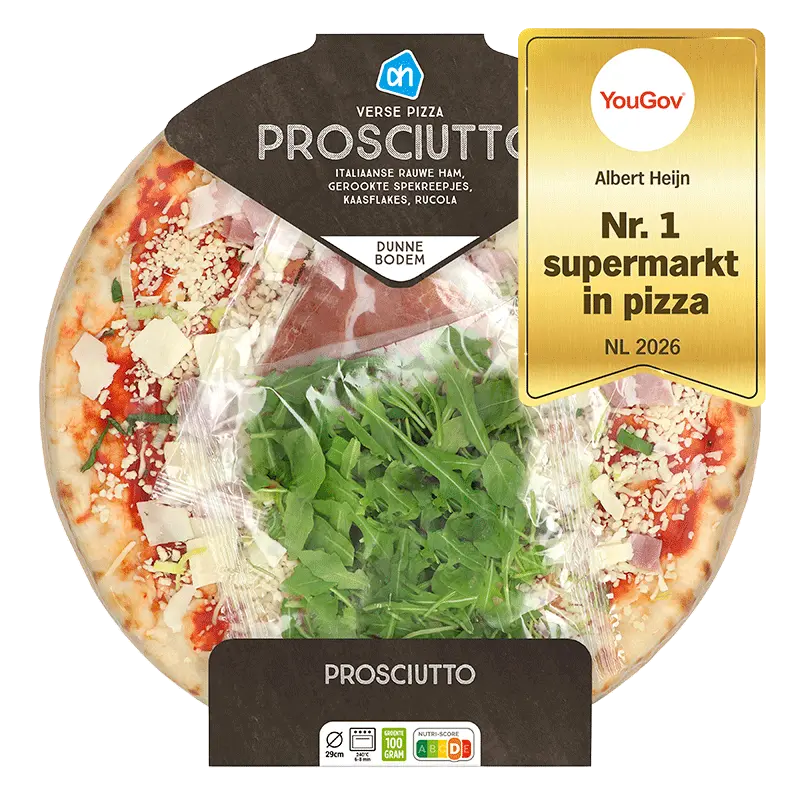 AH Pizza prosciutto