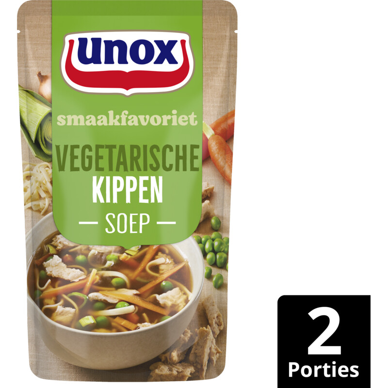 Een afbeelding van Unox Vegetarische kippensoep