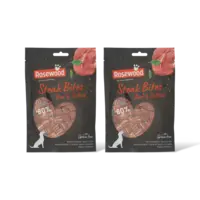 Rosewood Steak bites beef & pollock 2-pack