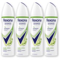 Rexona Fresh aloe vera anti-transp spray 4-pack