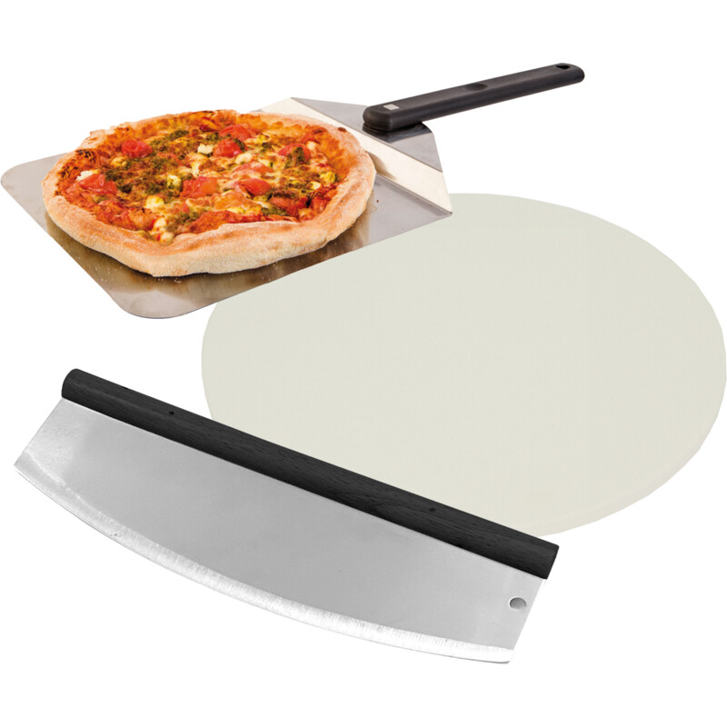 Een afbeelding van Grill Guru Pizza set compact