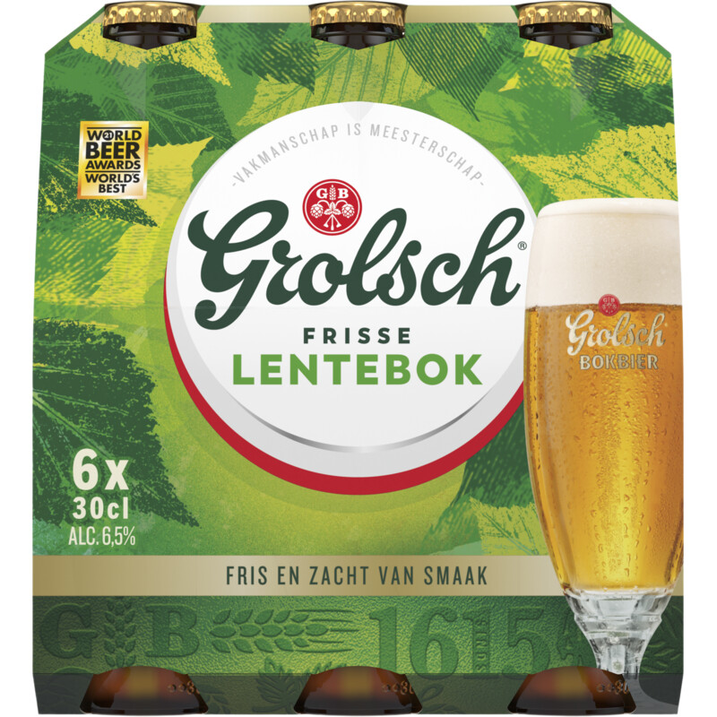 Grolsch Lentebok speciaalbier 6 pack