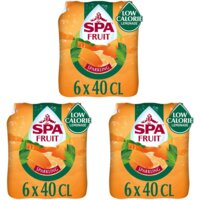 Een afbeelding van Spa Fruit orange bruisend 18-pack