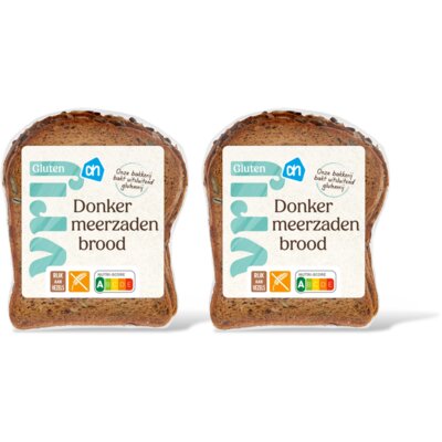 pdp-image-AH Glutenvrij Brood donker meerzaden half 2-pack