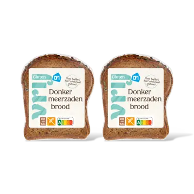pdp-image-AH Glutenvrij Brood donker meerzaden half 2-pack
