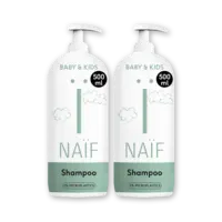 Naïf Baby & kids nourishing shampoo 2-pack