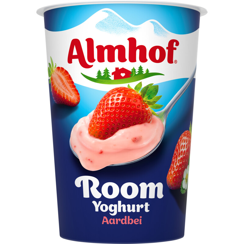 Almhof Roomyoghurt aardbei