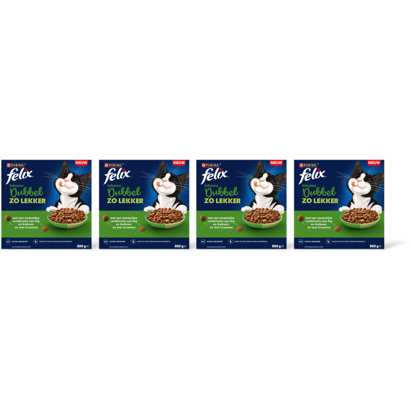 Felix Dubbel zo lekker inhome kip kalkoen 4pk