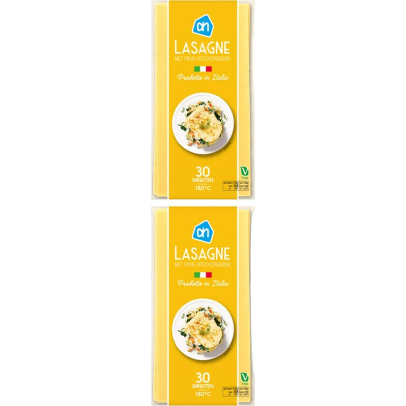 Een afbeelding van AH Lasagne ei 2-pack