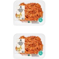 Een afbeelding van AH Scharrel kipdijfiletreepjes gyros 2-pack