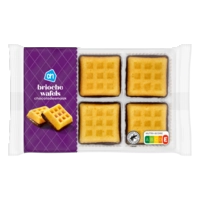 AH Brioche wafels chocoladesmaak