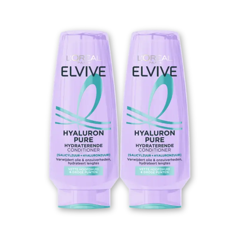 L'Oréal Paris Elvive Hydra hyaluronic pure conditi 2-pack