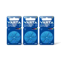 Varta Hearing aid batteries 675 3-pack