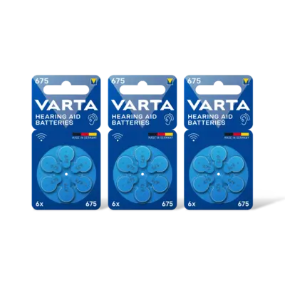 pdp-image-Varta Hearing aid batteries 675 3-pack