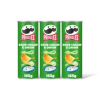 Pringles Sour cream & onion 3-pack