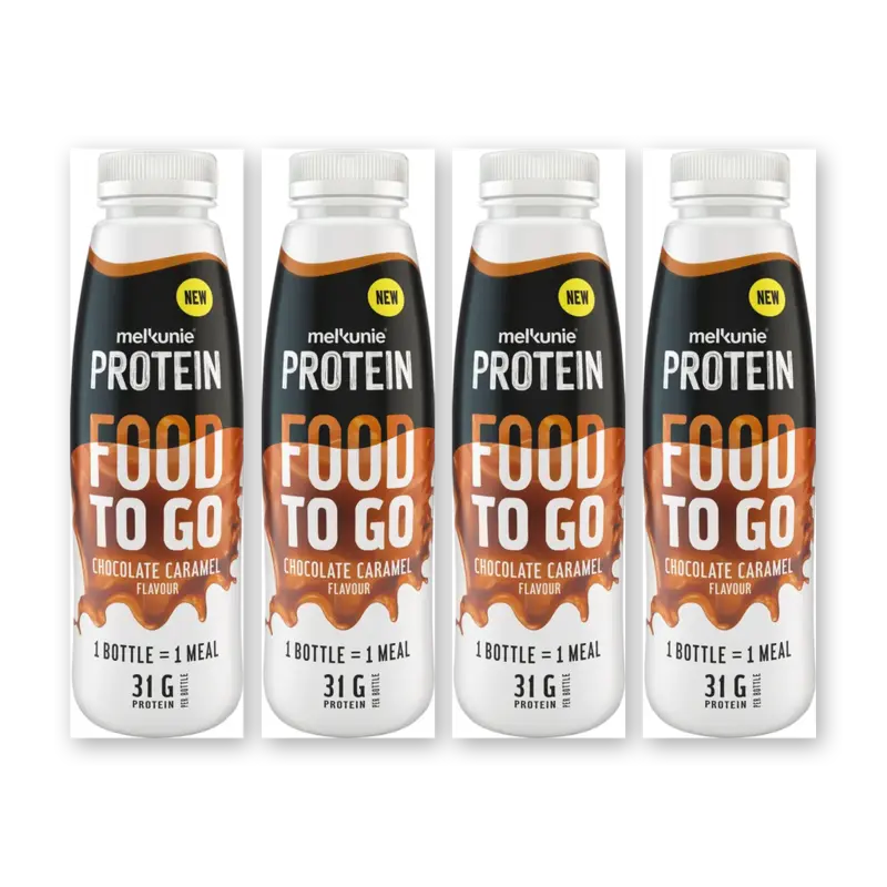 Melkunie Protein food to go choc caram 4-pack