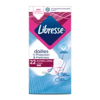 Libresse Dailies fresh extra long inlegkruisjes