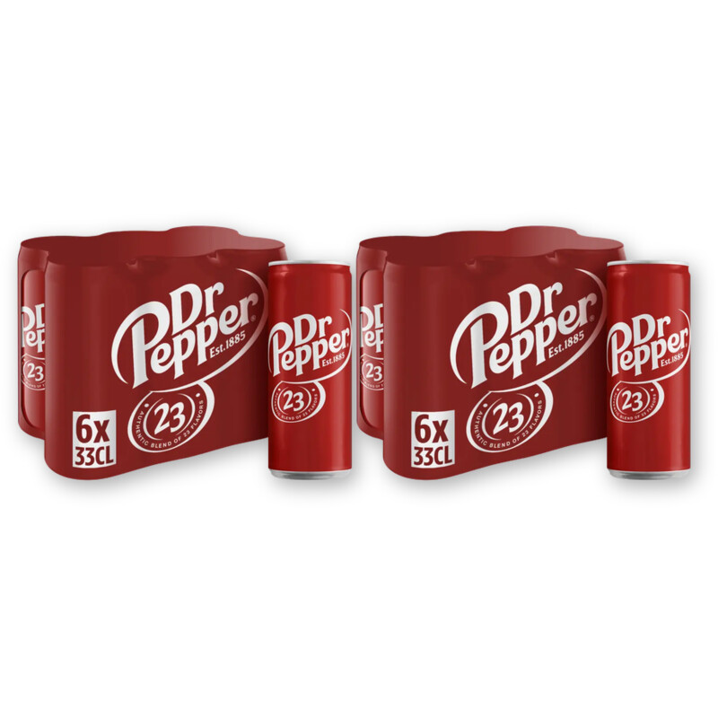 Dr Pepper Regular 6-pack 2-pack