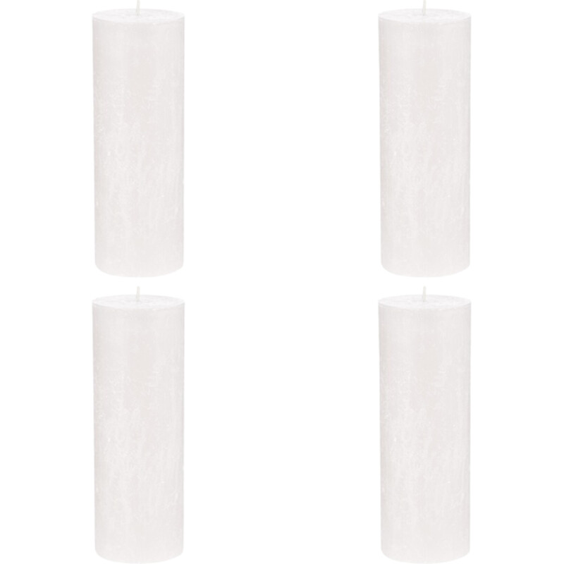 Een afbeelding van AH Rustiek 7x19cm wit 4-pack