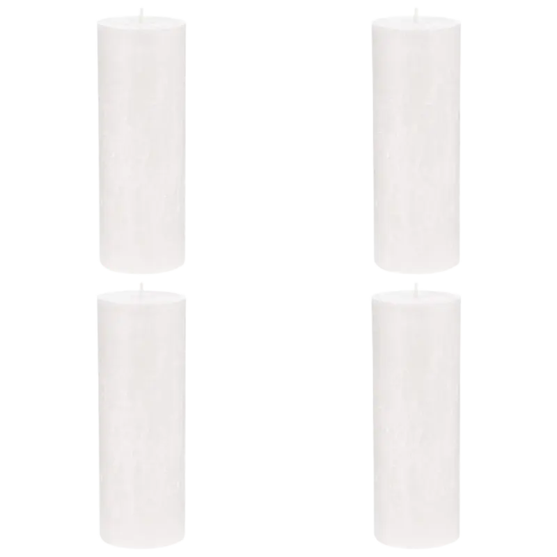 AH Rustiek 7x19cm wit 4-pack