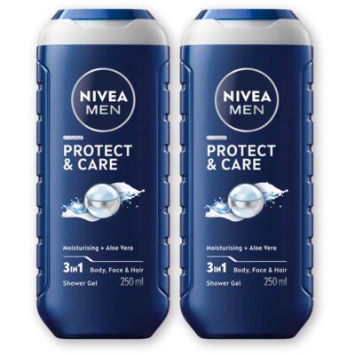pdp-image-NIVEA Men protect & care douchegel 3-in1 2-pck