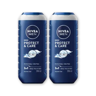pdp-image-NIVEA Men protect & care douchegel 3-in1 2-pck