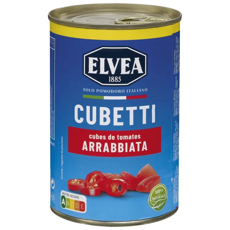 Elvea Cubetti arrabbiata bel