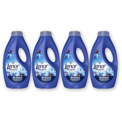 pdp-image-Lenor Vloeibaar wasmiddel zeebries 4-pack