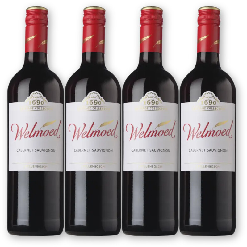 Welmoed Welmoed Cabernet sauv. 4 flessen