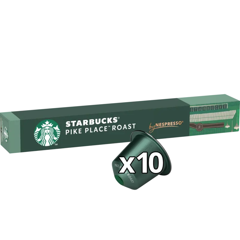 Starbucks Nespresso pike place lungo capsules