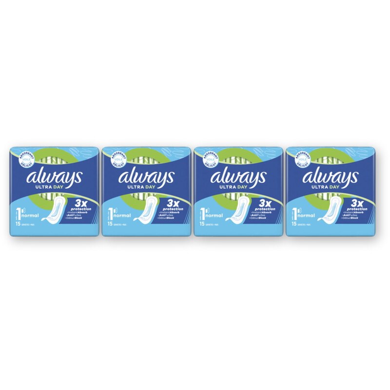 Always Maandverband Ultra Normal 4-pack