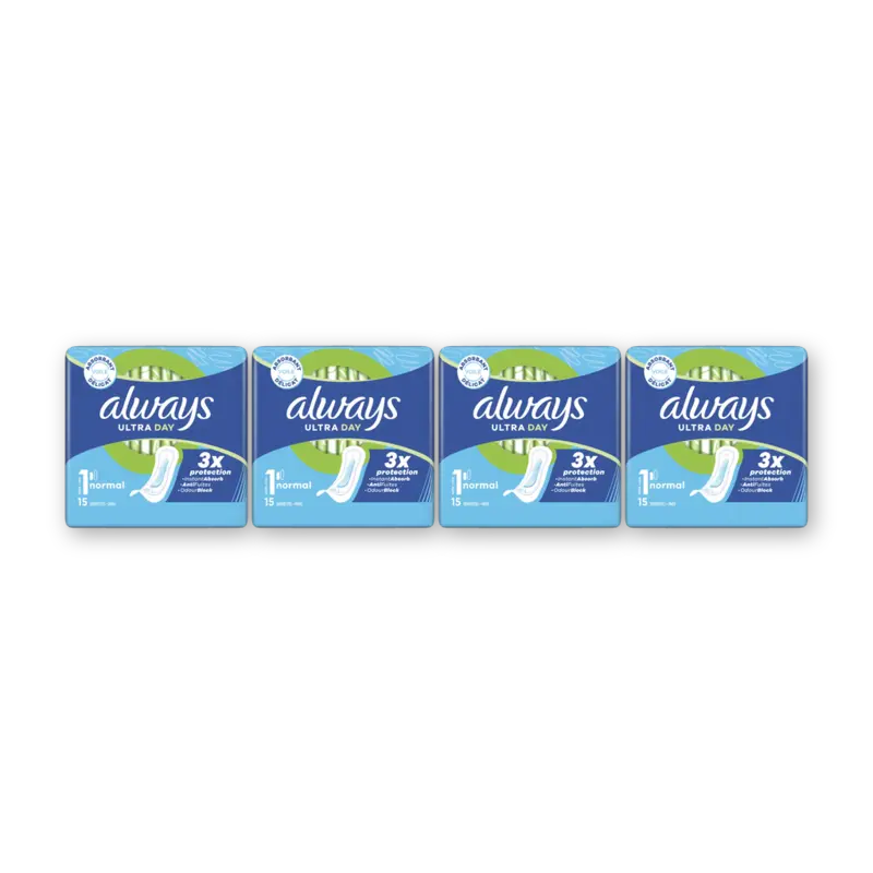 Always Maandverband Ultra Normal 4-pack