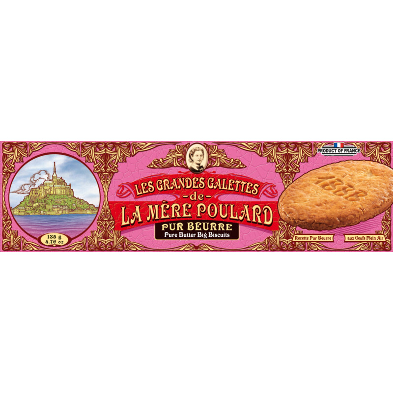 Een afbeelding van La Mere Poulard Pure butter big biscuits